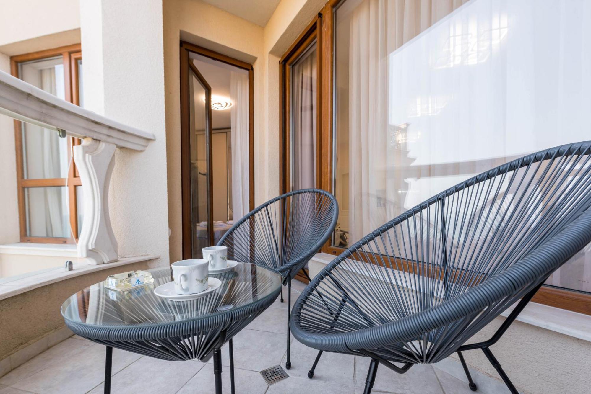 Luxurious And Panoramic Apartments At The Beach In La Mer Complex Goldstrand Exterior foto
